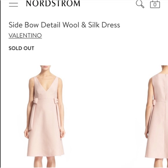 Valentino Side Bow Dress - Picture 3 of 8